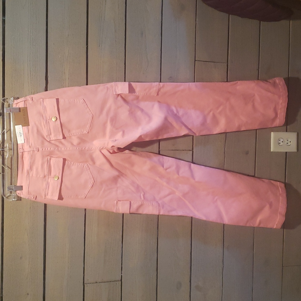 Judy Blue Pink Cargo Pants - Picture 2 of 4